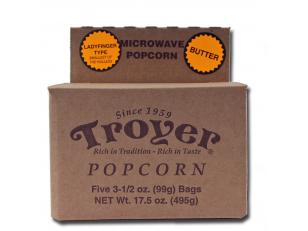 Ladyfinger Microwave Popcorn