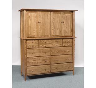 Sheffield Collection Double Armoire Mule Chest