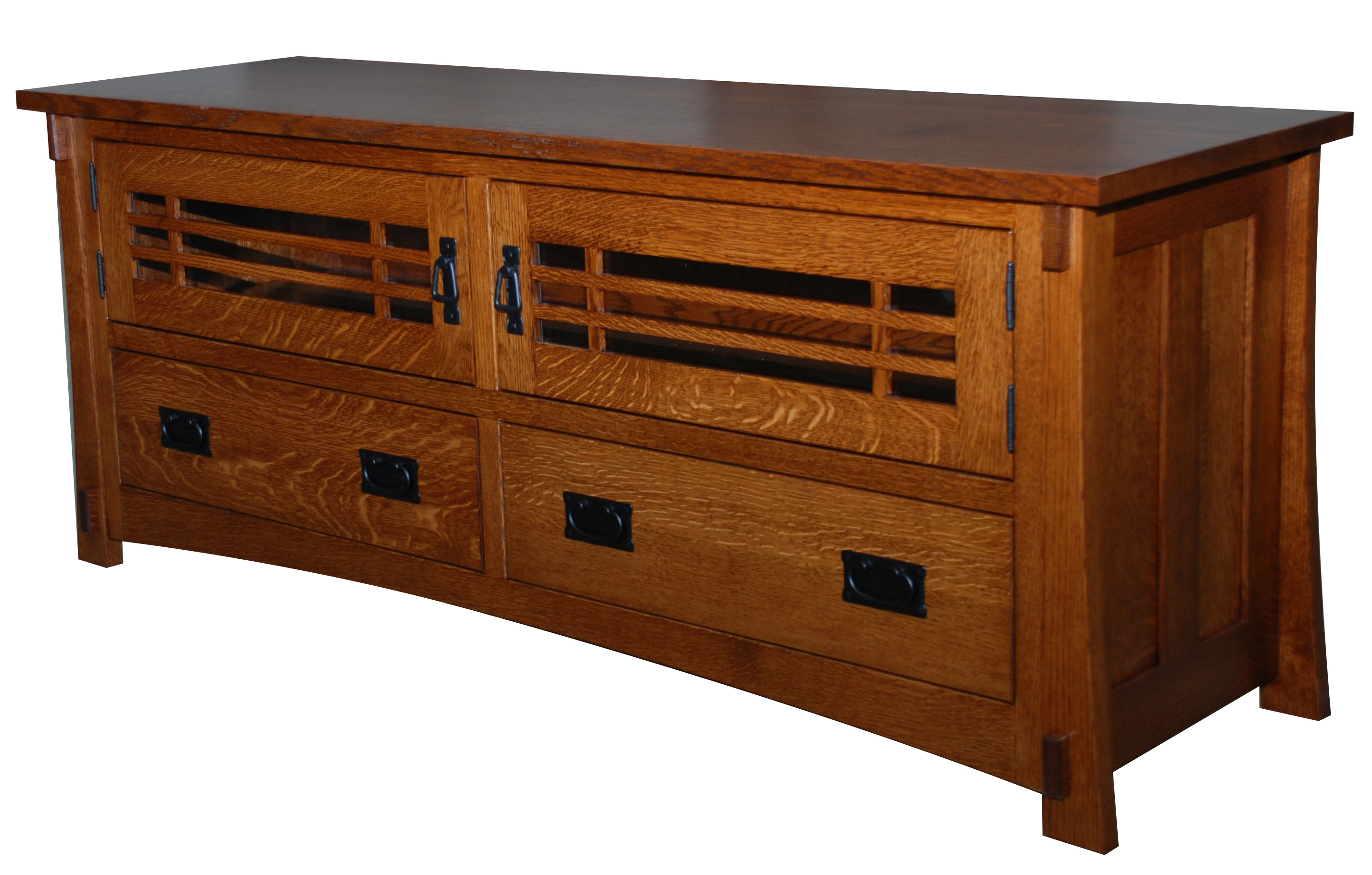 Dutch County Mission Plasma TV Stand | Amish Valley Products