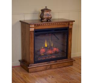 Amish Handcrafted Electric Fireplace