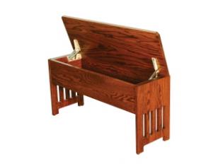 Amish Handcrafted Mission Bench