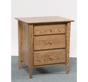 Sheffield Collection 3 Drawer Nightstand