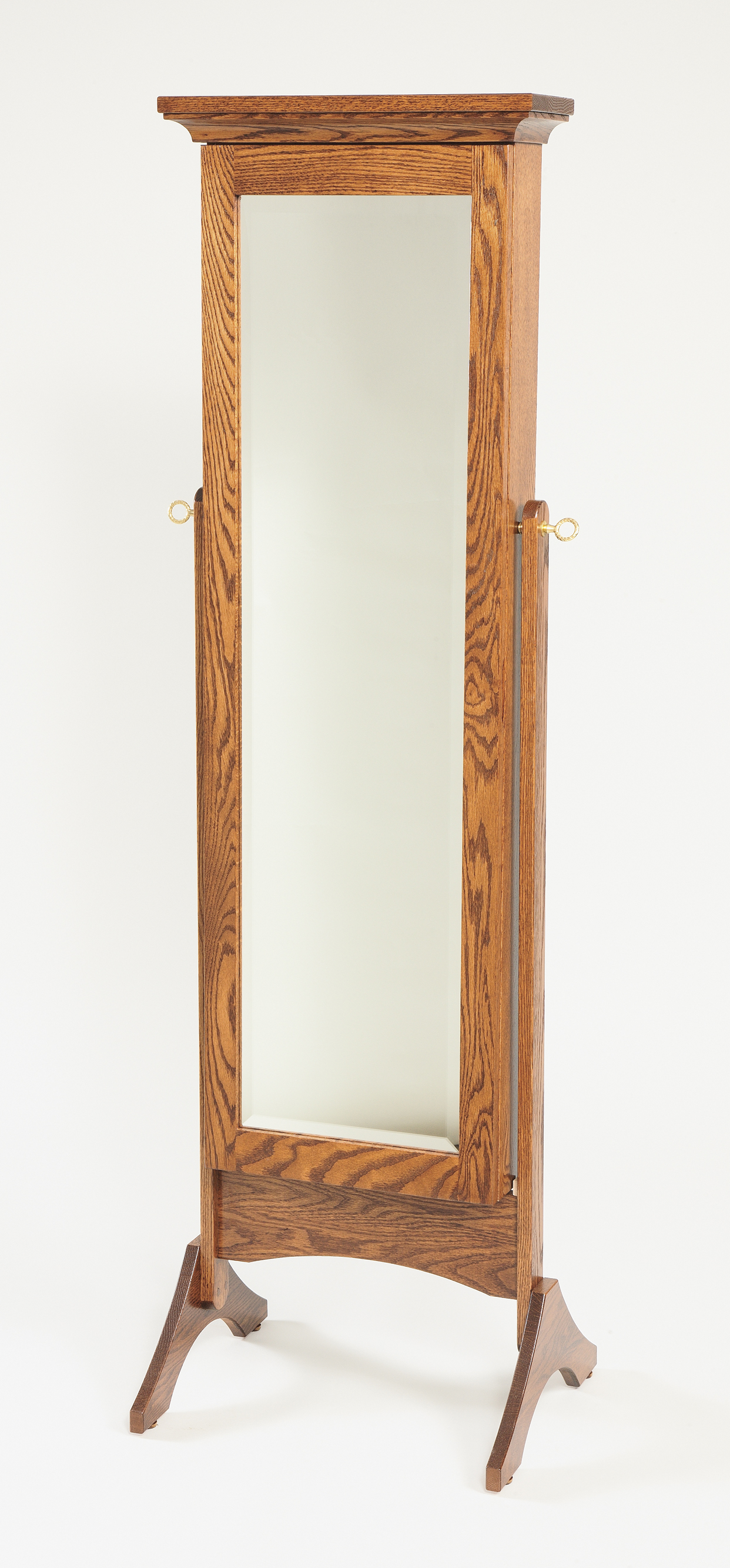 Mirrored Jewelry Armoire  Amish Valley Products