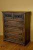 Canyon Creek Leather Collection 6 Drawer Chest