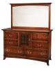 Edinburg Collection Dresser with Mirror 