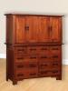 Great River Collection Double Armoire Mule Chest 