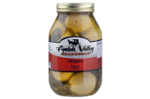 Amish Valley Products Jalapeno Eggs Quart Glass Jar