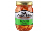 Amish Valley Products Hot Pickled Garlic 15 OZ Glass Jar