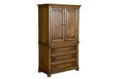 Canyon Creek Leather Collection Armoire ( 2 pc. unit)